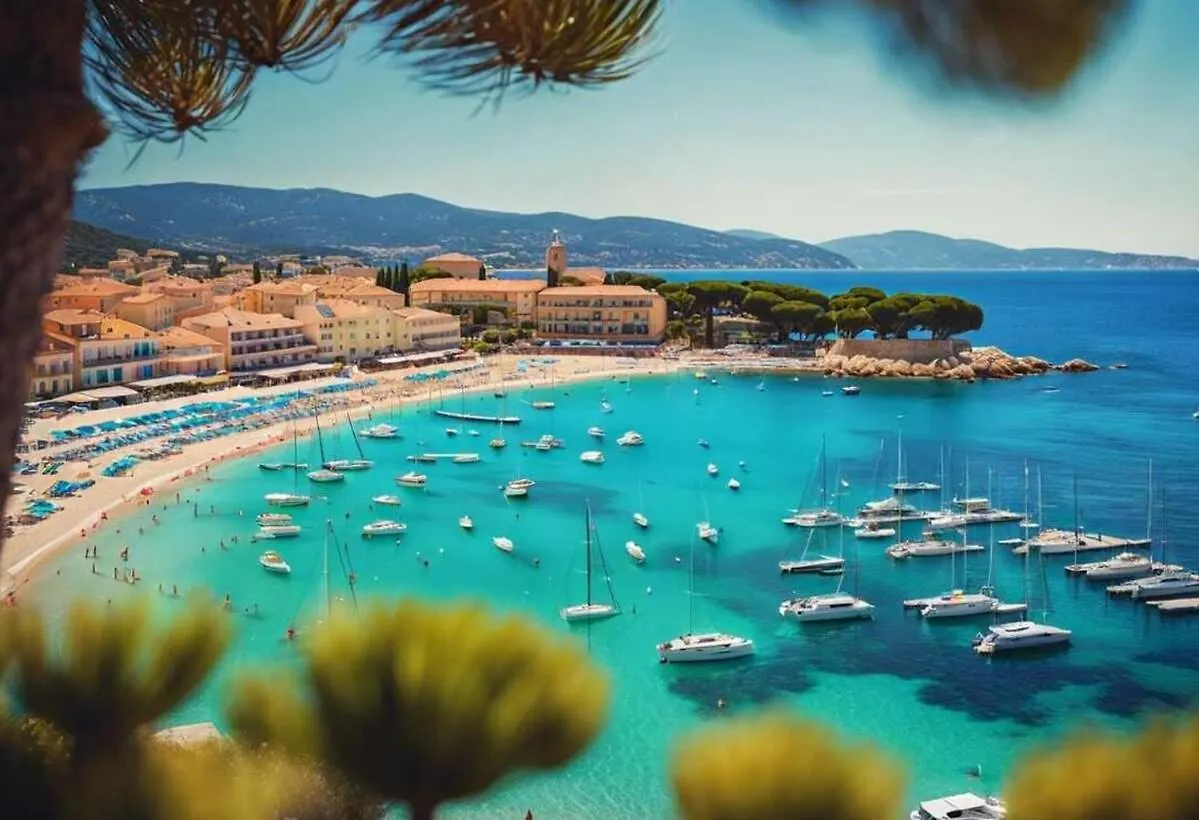 Apartment Vue Mer, Piscine, Terrasse Privee Et Clim Cavalaire-sur-Mer France
